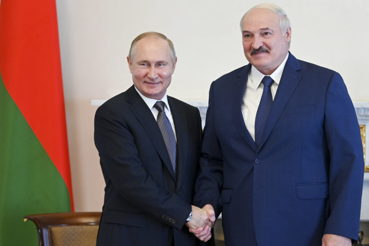 Vladimir Putin, Alexander Lukašenko