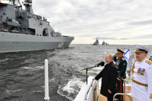 Oslavy založenia ruského námorníctva