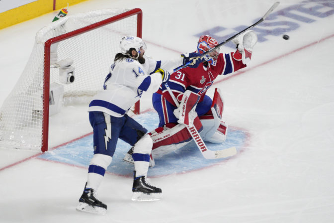 Finále NHL (4. zápas): Montreal Canadiens - Tampa Bay Lightning