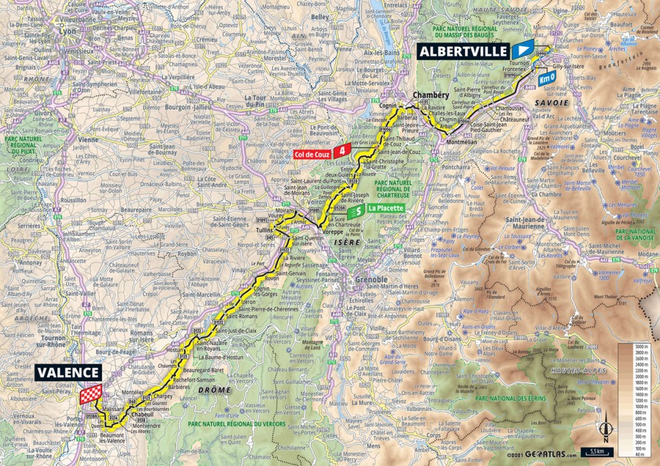 TdF2021, 10_etapa, mapa