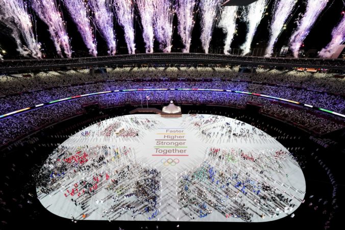 Otvárací ceremoniál - Letná olympiáda v Tokiu