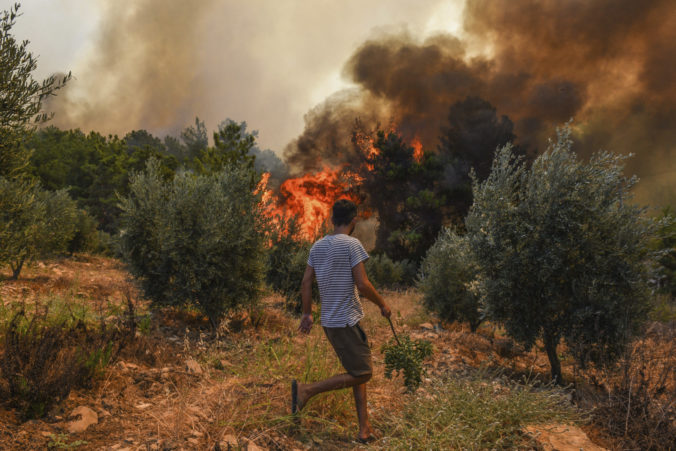 Lesné požiare v Turecku