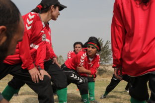 Afgánske futbalistky