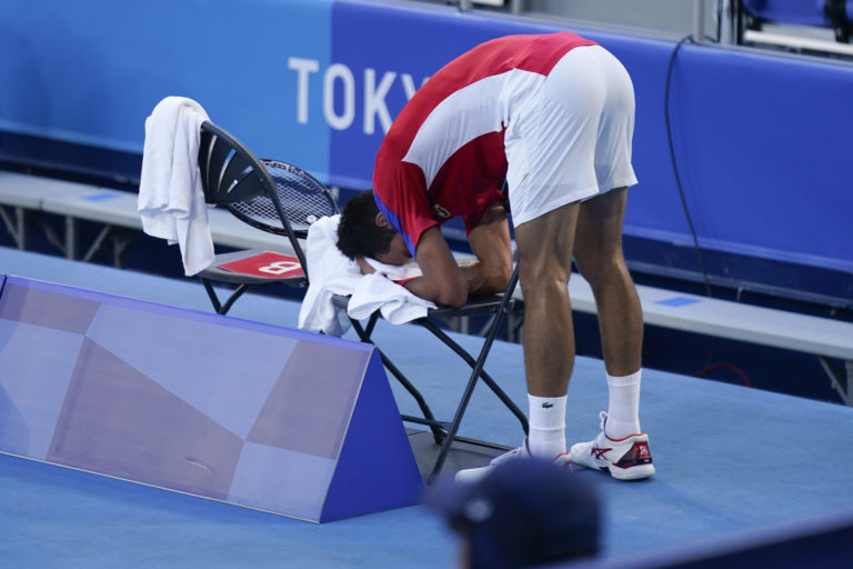 APTOPIX Tokyo Olympics Tennis