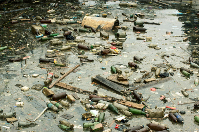 Znečistená voda, odpad, environmentálna záťaž