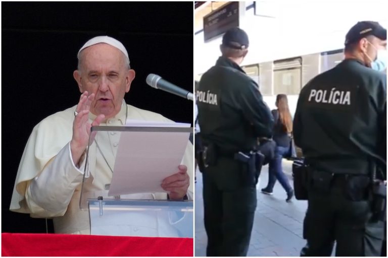 Pápež František, polícia