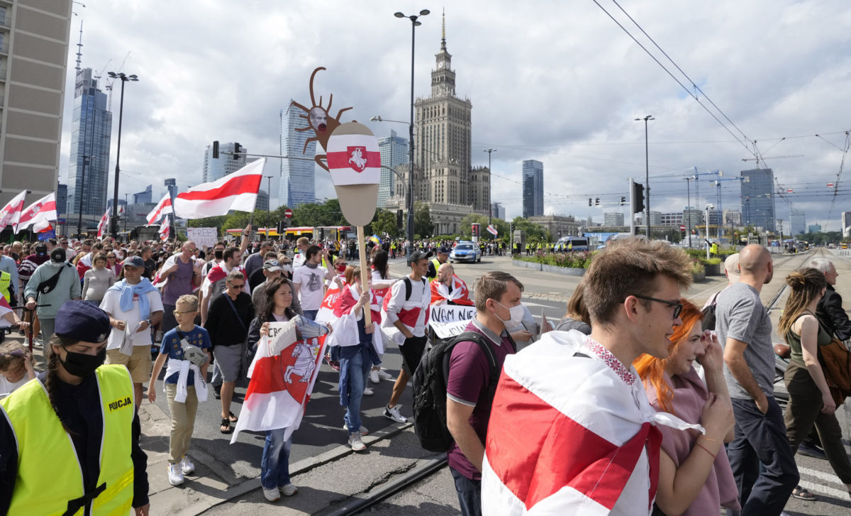 Protest, Bielorusko