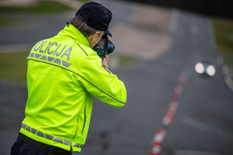 Polícia, Slovinsko, pokuta