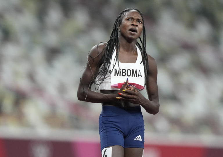 Mbomová, Letná olympiáda v Tokiu