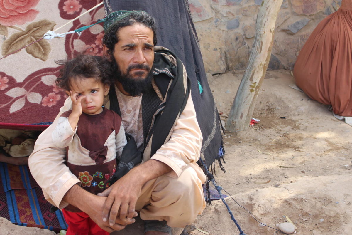 Haji camp for internally displaced people, Kandahar, southern Afghanistan.5/8/2021