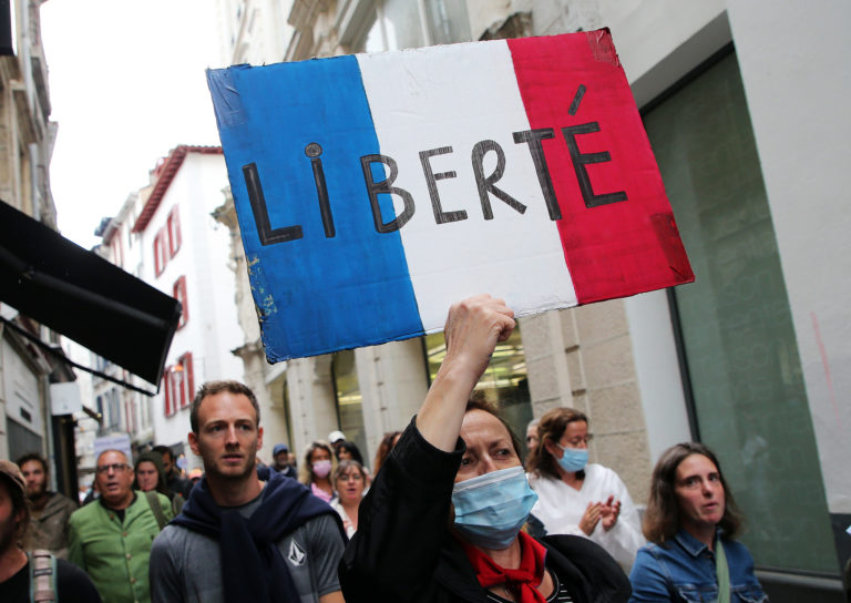 Paríž, protest