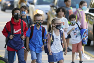 Virus Outbreak School Masks