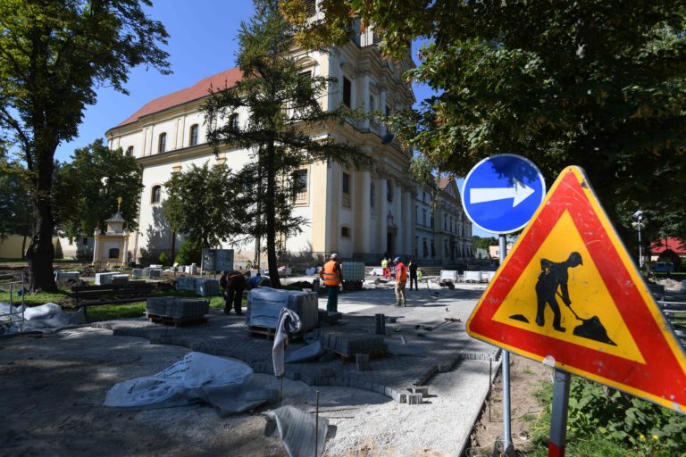 Príchod pápeža, Šaštín Stráže