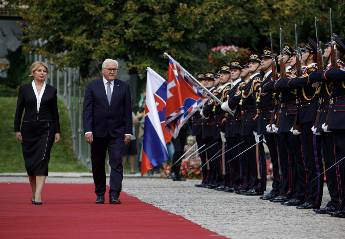 PREZIDENTKA: Prijala prezidenta Nemecka