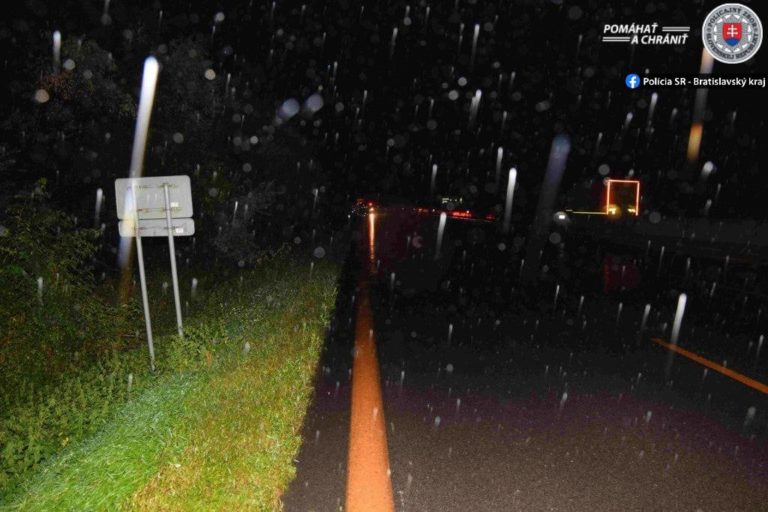 Nehoda, diaľnica D1