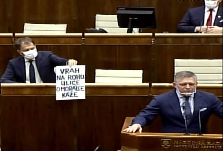 Robert Fico a Igor Matovič