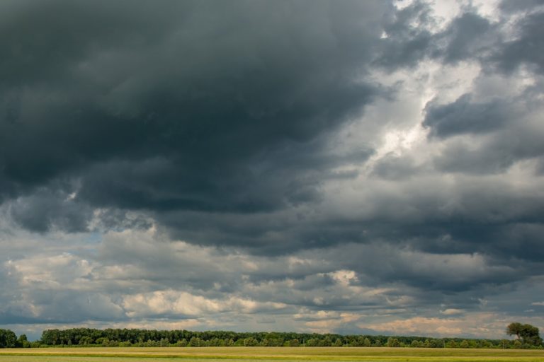 Počasie, oblačno, oblaky