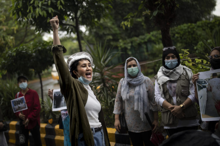 India Afghanistan Protest