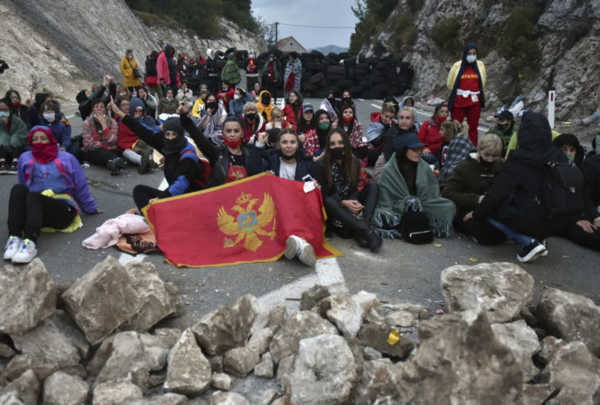 Čierna Hora, protest