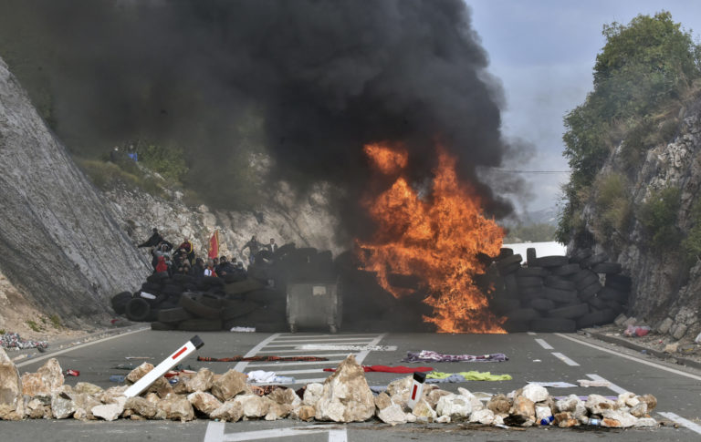 Protisrbské protesty v Čiernej Hore