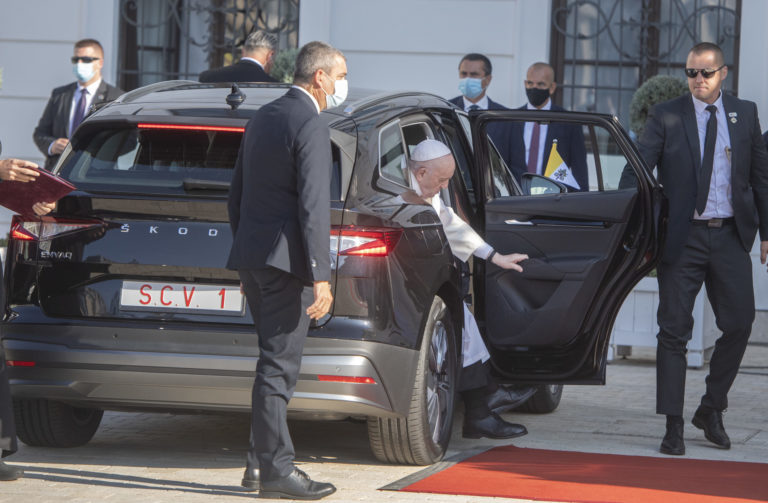 Pápež František na Slovensku