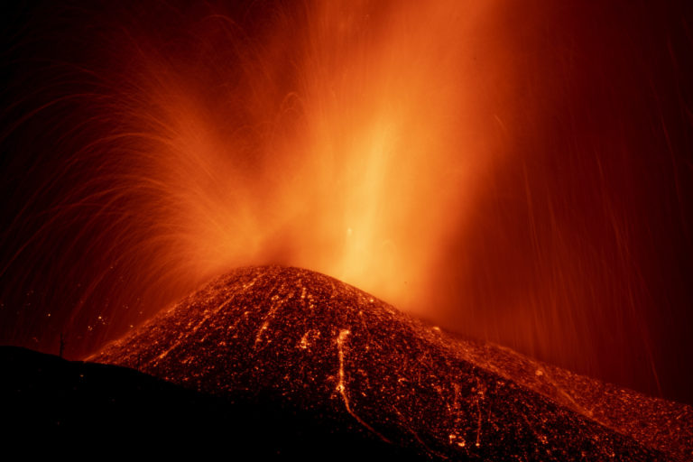 La Palma, sopka