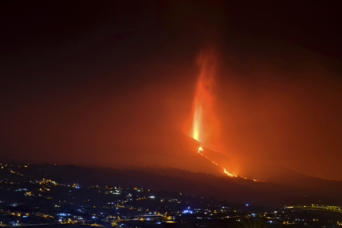 La Palma, sopka