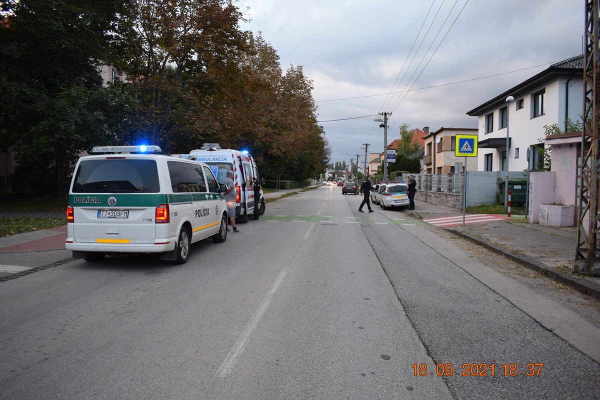 Cyklista, dopravná nehoda