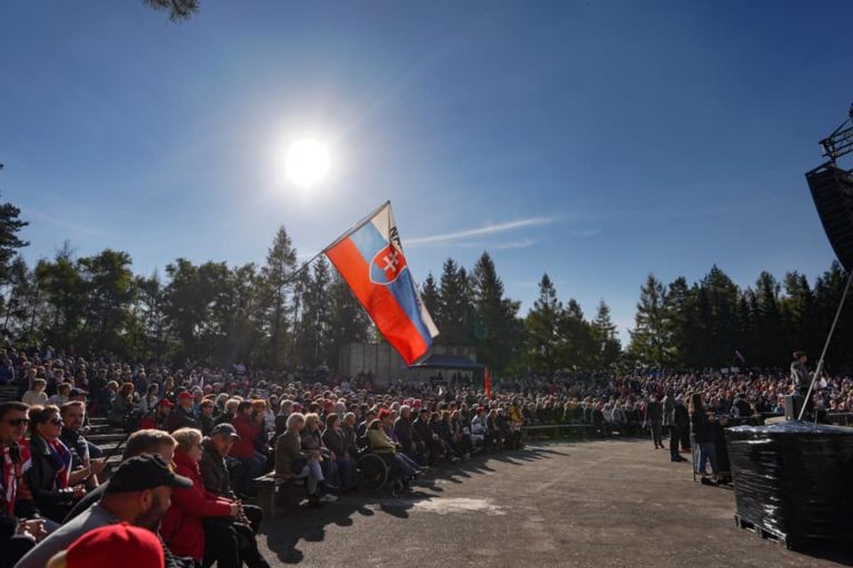 Protest Smeru v Rimavskej Sobote