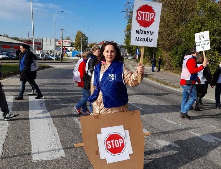 OZ KOVO, protest