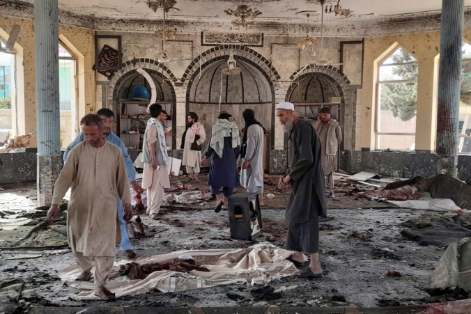 Výbuch v mešite, Afganistan