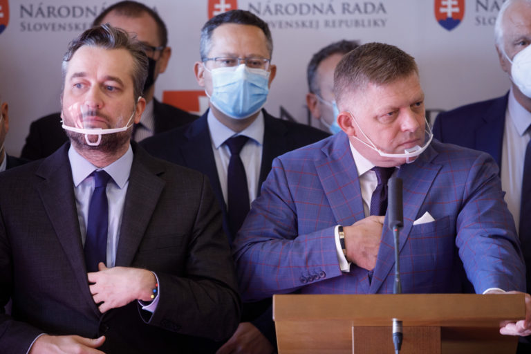 SMER SD: Ľuboš Blaha, Robert Fico