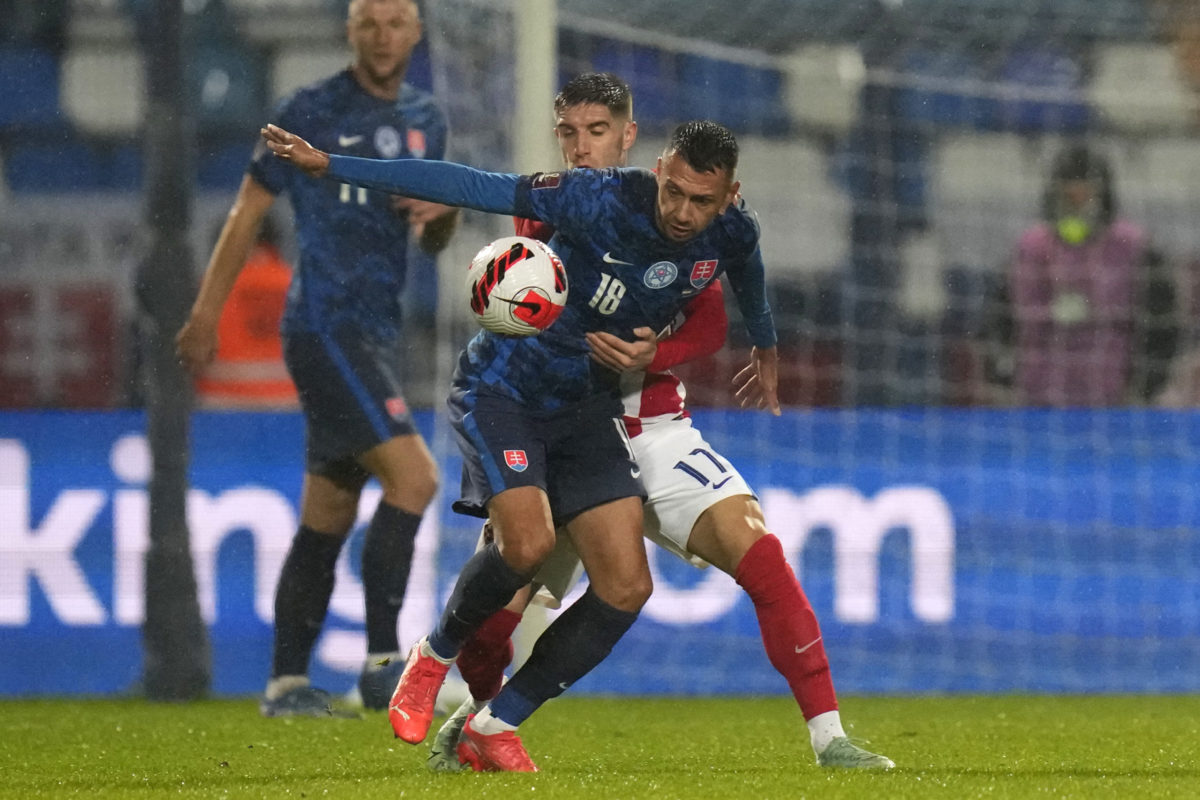 Futbal: Chorvátsko - Slovensko