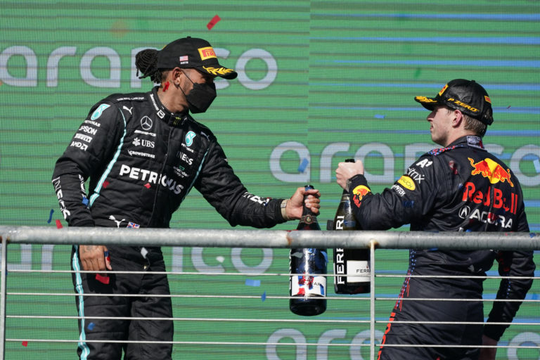 Lewis Hamilton, Max Verstappen