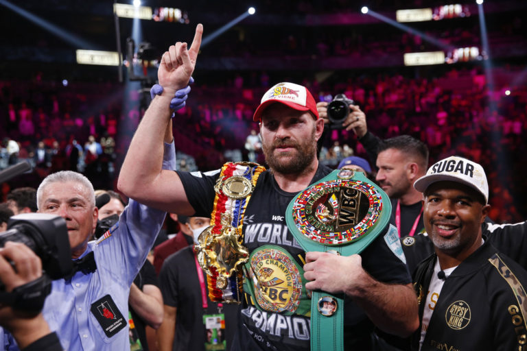 Tyson Fury, box