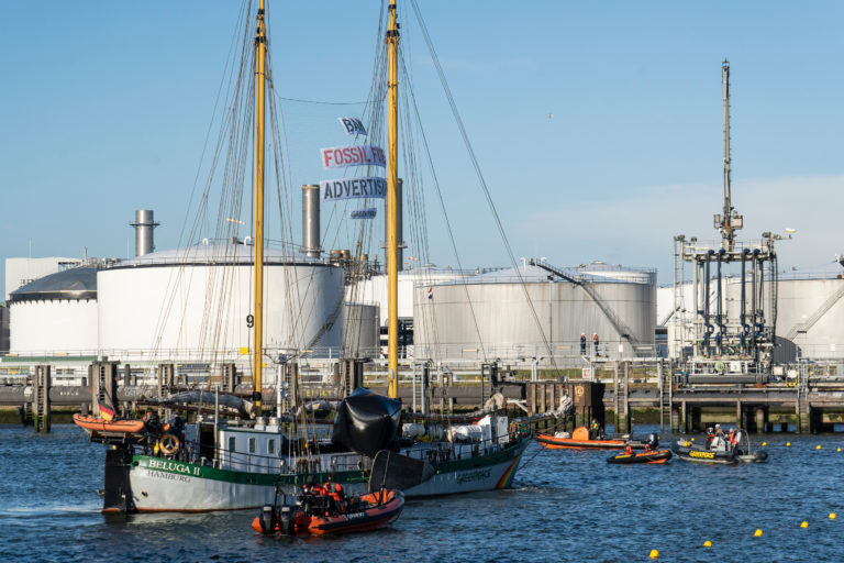 Greenpeace, Rotterdam, protesty