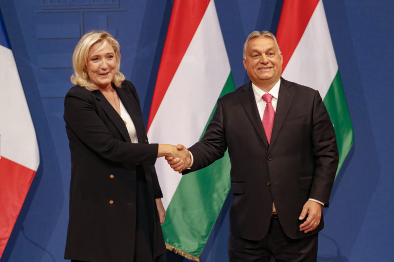 Marine le penova viktor orban