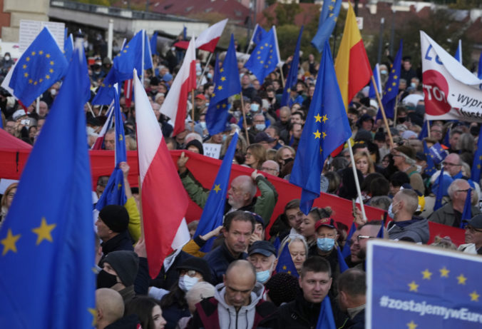 Poľský protest proti vláde