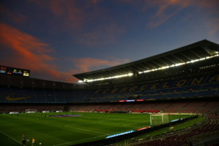Spain Soccer Barcelona Camp Nou