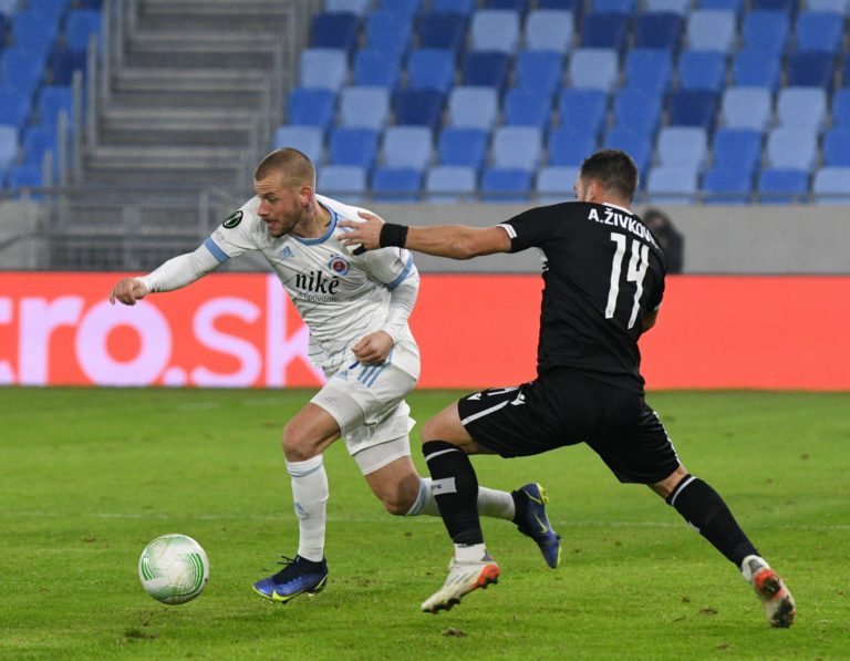 ŠK Slovan Bratislava, PAOK Solún