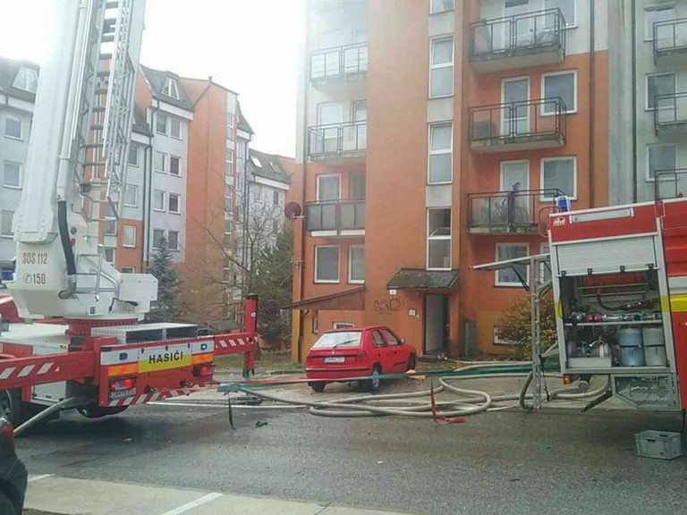 Požiar, sídlisko Hájik