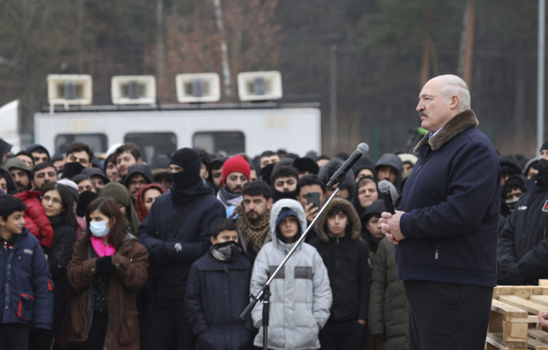 Alexander Lukašenko, migranti
