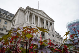 Britain Economy FILE - General view of the Bank of England, in the financial district known as The City, in London, on Aug. 2, 2021. British homeowners and borrowers are bracing themselves for an interest rate increase from the Bank of England on Thursday, which would be the first in a Group of Seven industrial nation since the onset of the coronavirus pandemic. ()