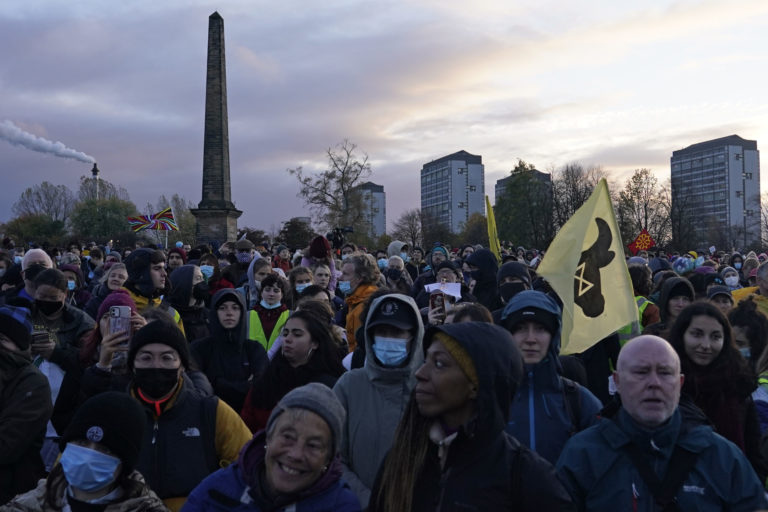 Klimaticka kriza protest