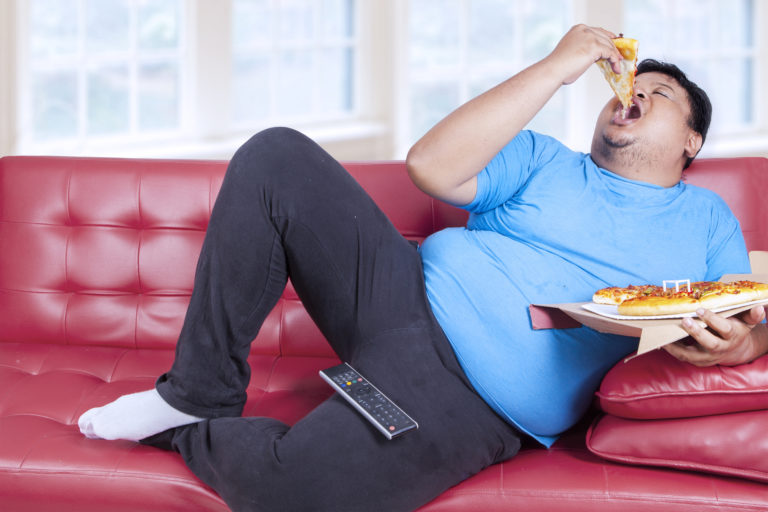Fast food, televízia