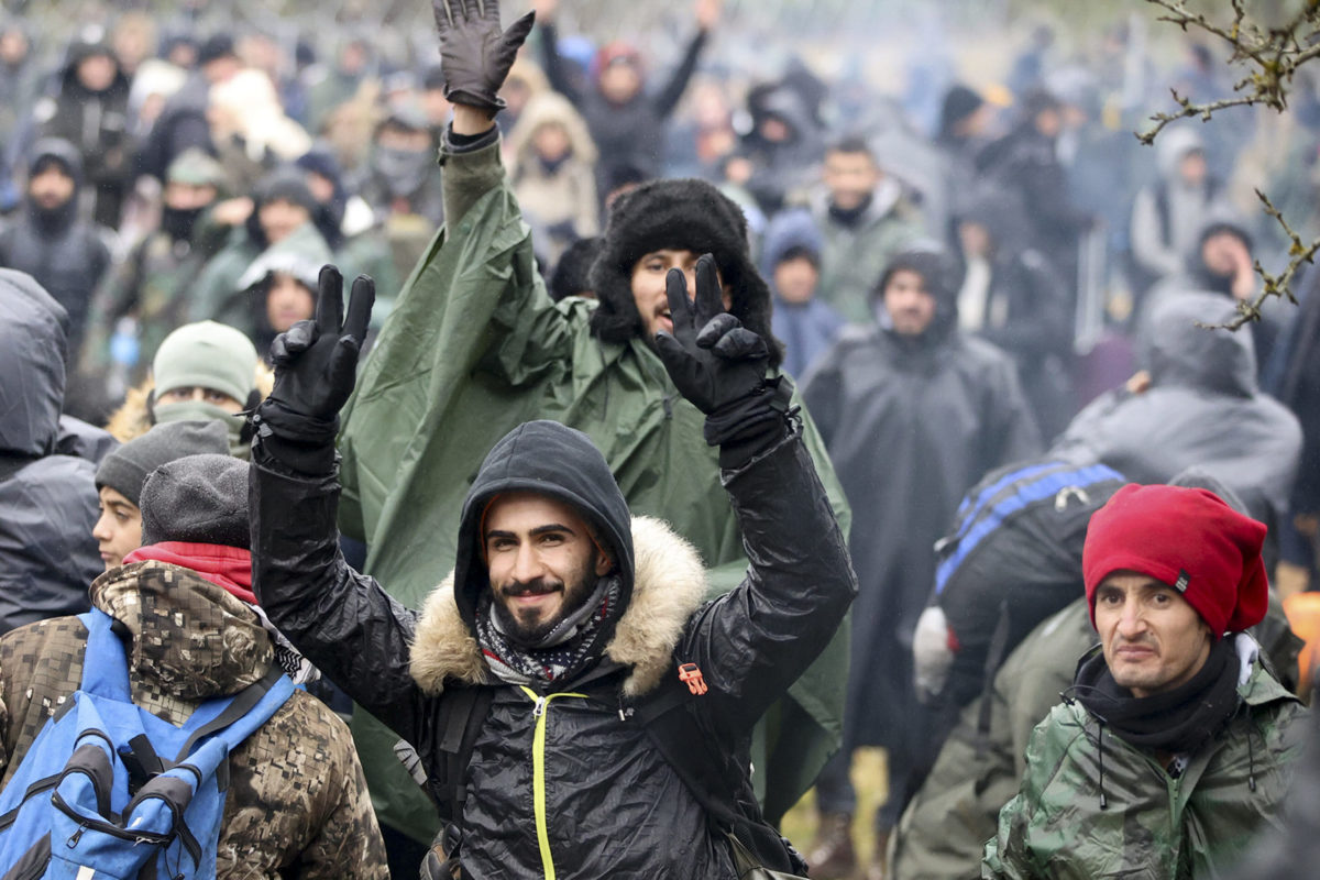 Migranti polsko bielorusko
