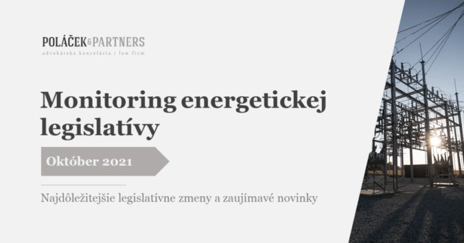 Monitoring energetickej legislatívy, október