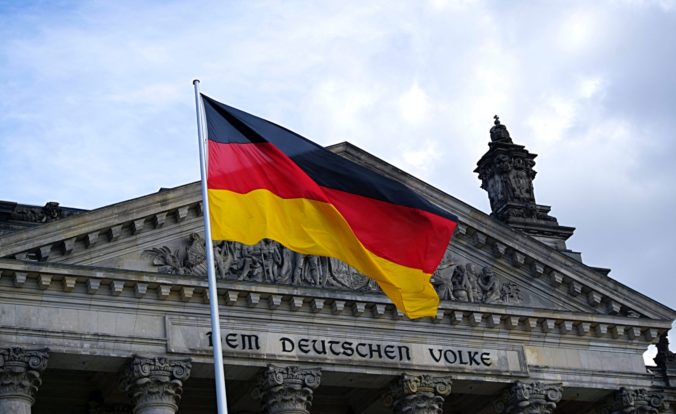 Nemecko parlament vlajka