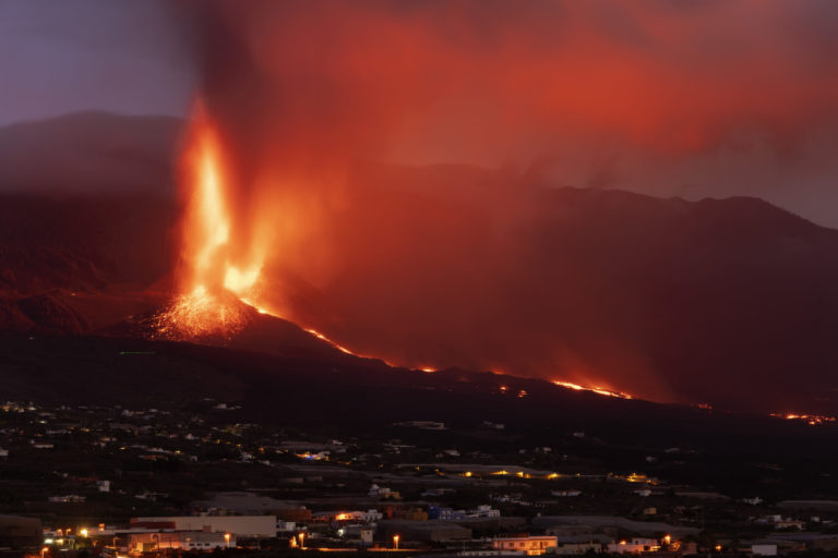 Cumbre Vieja, sopka, La Palma