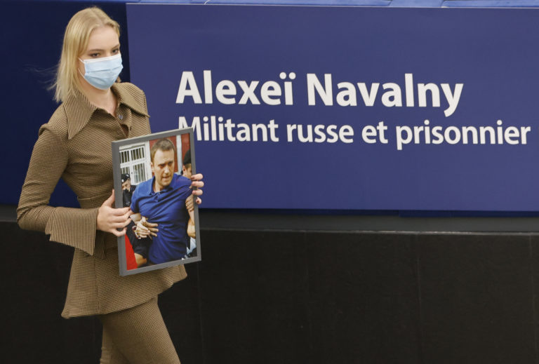 Daria Navaľná, Alexej Navaľnyj